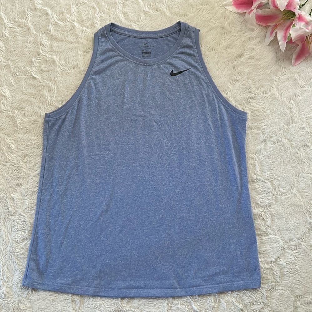 Nike - Blue “The Nike Tee” Dri-Fit Tank Top - L
